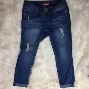 Stretchy Wanna Betta Butt Denim Jeans Sz 14